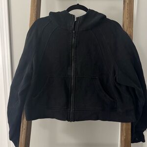 Lulu scuba cropped,  Zip-Up Hoodie